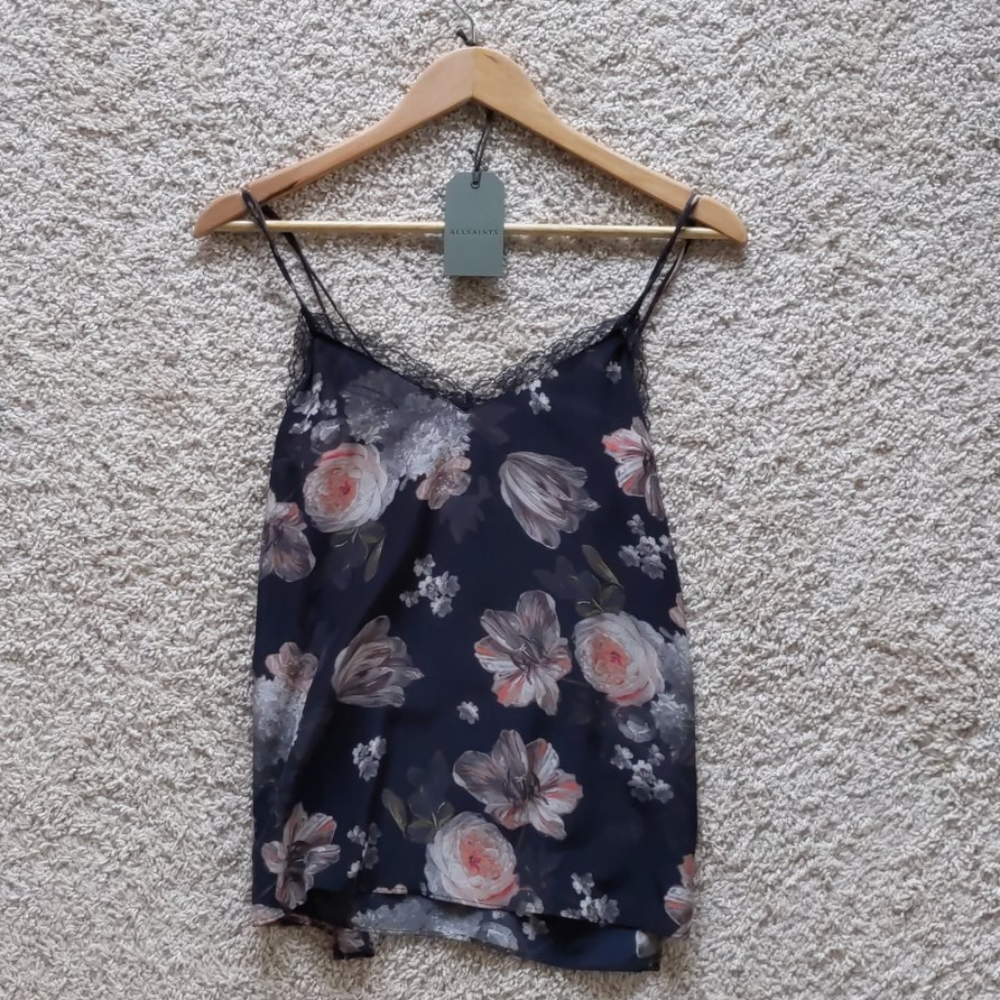 All saints "Nia Eden Top" tank camisole sz S